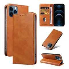 耐衝撃 マグネット式 落下防止 おしゃれ カード収納 薄型ケース ケース 肌感レザー ケース ケース ケース 12promax 放熱ケース 全面保護 max max pro いphone12 スタンド機能 iphone12プロマックスケース 防塵（カーキ） 携