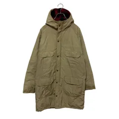 【WOOLRICH】 70s USA製 白タグ 裏地チェック ロング丈 マウンテンパーカー S-3479