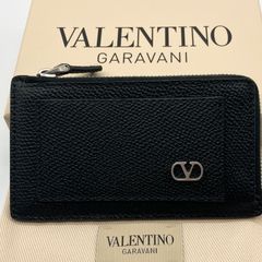 VALENTINO GARAVANI ブラックカードケース - メルカリ
