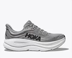 【新品】HOKA ONE ONE ホカ オネオネ M BONDI 9 WIDE 1162013 GALACTIC GREY/STELLAR GREY メンズ ボンダイ9 ワイド 幅広 2E EE 厚底 ランニングシューズ マラソン ジョギング ロード ランシュ
