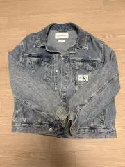 Calvin Klein ロゴ デニムジャケット L