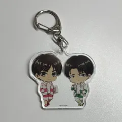 進撃の巨人 エレン リヴァイ アクリル キーホルダー