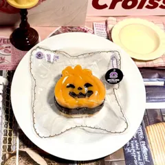 BLACKPEARLSTUDIO　ブラックパールスタジオ　ジャックオーランタン　水感　とろんかぼちゃ　 スクイーズ　とろんスクイーズ　にぎにぎ　捏捏　一つ　みずみずしい　チャーム　飾り