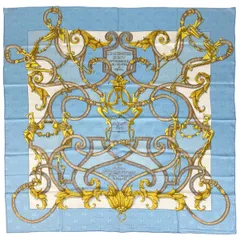 エルメス HERMES カレ 90 L'INSTRVCTION DV ROY 帝王学 スカーフ