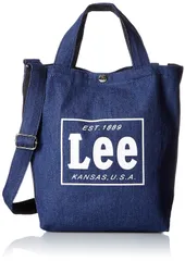 [リー] ショルダーバッグ コットンキャンバス(帆布) 2WAYトート レディース メンズ/国内企業/実店舗あり 0425315ネイビーデニム 