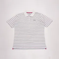 メンズ半袖ポロシャツ ホワイト L