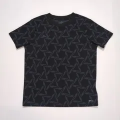 ジュニア サッカーウェア 半袖シャツ ボーイズ INDIVIDUAL トレーニング ハイブリッド AOP 半袖 Tシャツ 658466-03 658466-03 ブラック 140cm