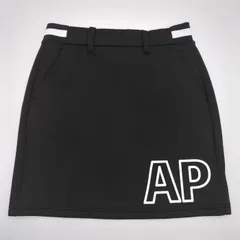 レディース　ゴルフ スウェットスカート AP220408C03 ブラック Sのサムネイル