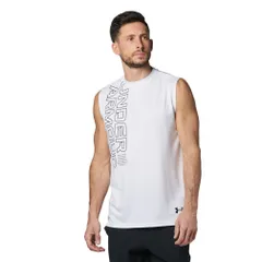 [アンダーアーマー] ノースリーブ 機能 シャツ UAテック ノベルティ スリーブレスTシャツ スポーツウェア メンズ 3Lメンズ(XO) ホワイト 