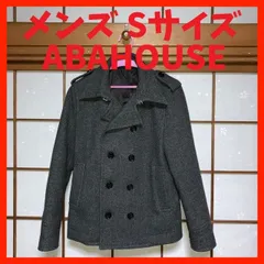 ABAHOUSE アバハウス Pコート グレー メンズ Sサイズのサムネイル