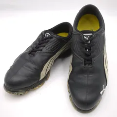 メンズ ゴルフシューズ 185848 ブラック 27.5cm