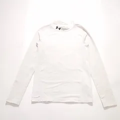 ジュニア コールドギア アーマー 長袖モック 1343269 ホワイト 160cm