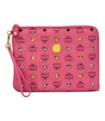 エムシーエム クラッチバッグ セカンドバッグ スタッズ レディース MCM