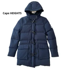 【美品/タグあり】Cape HEIGHTS ケープハイツ DALMENY ダルメニー ダウン ダッフルコート ロング ネイビー トグル レディース