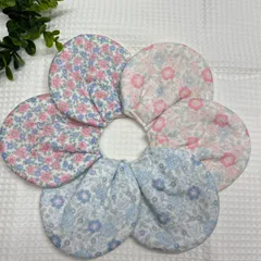 防水布入り　ふんわり母乳パッド　お花ミックス