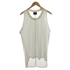 【美品タグ付】fear of god 5th メッシュ タンクトップ グレー S FEAR OF GOD FIFTH COLLECTION メッシュタンクトップ