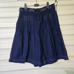 デニムキュロット XL