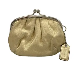 COACH(コーチ) コインケース - ゴールド レザー