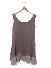 フォクシーニューヨーク シフォンウェーブ 31282 ワンピース 38 グレージュ ITTH5CO47H6I