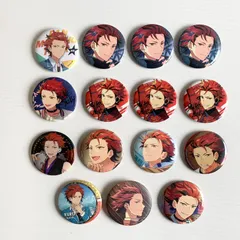 あんさんぶるスターズ 鬼龍紅郎 缶バッジ セット 紅月 あかつき きりゅうくろう