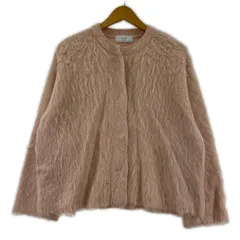 SLOBE IENA スローブ イエナ シャギー ニットカーディガン size36/ピンク