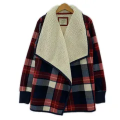 Abercrombie & Fitch　アバクロンビー＆フィッチ フリース ボアジャケット sizeS/ネイビー系