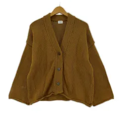 URBAN RESEARCH DOORS アーバンリサーチドアーズ Vネック ニットカーディガン sizeOne/ブラウン