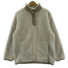 UNIQLO White Mountaineering ボア プルオーバーカットソー sizeS/アイボリー