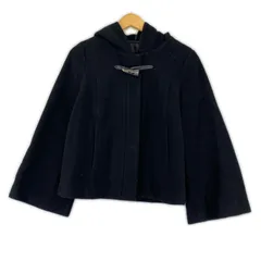 UNTITLED  アンタイトル   牛革ダッフルコート size2/ブラック