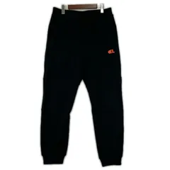 ellesse エレッセ ロゴプリント トラックパンツ sizeXL/ブラック