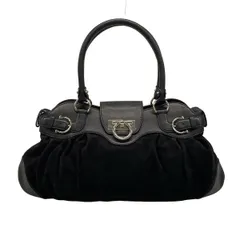 FERRAGAMO/SalvatoreFerragamo(サルバトーレフェラガモ) ハンドバッグ マリッサ/ガンチーニ 215370 黒 レザー