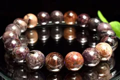 【１点物】癒やしの石◇ブラウン スギライト(杉石)　10.5mm　ブレスレット パワーストーン 天然石 _MC964