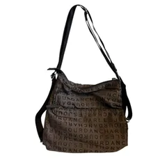 Z1606 CHARLES JOURDAN シャルルジョルダン ショルダーバッグ ブラウン レディース①