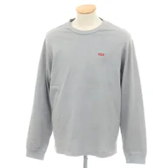【中古】シュプリーム Supreme 2020年秋冬 Small Box L/S Tee コットン 長袖Ｔシャツ グレー【サイズS】【メンズ】