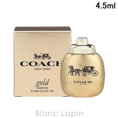 【ミニサイズ】 コーチ COACH ゴールド P 4.5ml ミニフレグランス ミニ香水 [157346]〔メール便発送〕のサムネイル