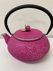 ◇新品未使用◇ 南部鉄器 急須 ピンク お取り寄せ】南部鉄器