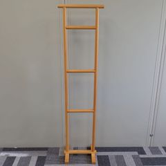 의자 띠 걸이 수건 걸이 수건 걸이 상부 가로 폭 39cm×높이 151.5cm 목제 주칠 옻칠 오복 기모노 일본 옷 가구 민구 디스플레이 직접 인수 가능 재고 다수 #15185-15204