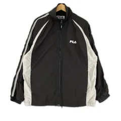 FILA フィラ トラックジャケット sizeM/ブラック系