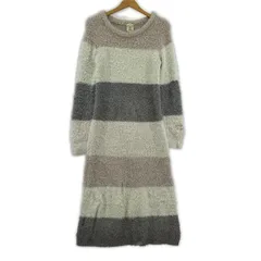 gelato pique ジェラートピケ      ルームウェアワンピース sizeF/ホワイト系