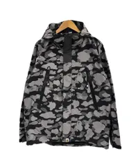 ア ベイシング エイプ A BATHING APE BAPE 総柄 マウンテンパーカー フーデッド ジップアップ ジャケット 001LJE301013X ジャケット マルチカラー Lサイズ 101MT-5301のサムネイル