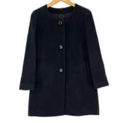 ROPE’ ロペ ノーカラーコート size表記なし/ブラック