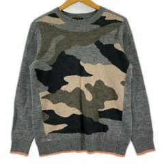 EVEX by KRIZIA エヴェックス バイ クリツィア  総柄ニット size40/グレー