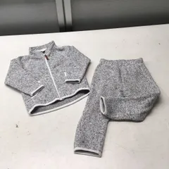 送料無料★H&M エイチアンドエム★裏起毛　スウェット　セットアップ 上下セット★ベビーキッズ　90 #40803sj140