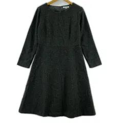 NATURAL BEAUTY BASIC　ナチュラルビューティーベーシックワンピース sizeL/グレー