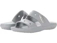 クロックス Crocs メンズ レディース クラシック 2ストラップ スライドサンダル, ライトグレー, 7 Women/5 Men [ライトグレー] [7 Women/5 Men]