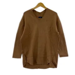 SHIPS シップス Vネックニット sizeONE/ブラウン