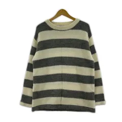 BEAUTY & YOUTH  ビューティ&ユース ユナイテッドアローズ ボーダーニット sizeM/オフホワイト×グレー