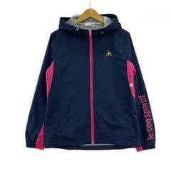le coq sportif ルコックスポルティフ フードブルゾン sizeL/ネイビー系