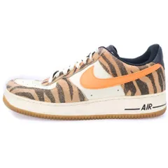 NIKE (ナイキ) AIR FORCE 1 07 PREMIUM エアフォースワン ローカットスニーカー ブラウン/オレンジ US10/28.0cm DJ6192-100