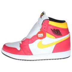 NIKE (ナイキ) AIR JORDAN 1 RETRO HIGH OG LIGHT FUSION RED エアジョーダン1 レトロ ライトフュージョン レッド ハイカットスニーカー US9.5/27.5cm 555088-603